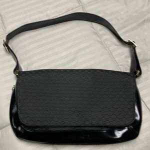 Classy and classic St John purse.  Perfect for night out